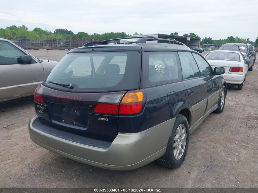 2001 Subaru Outback VIN: 4S3BH675417633342 Lot: 39383461