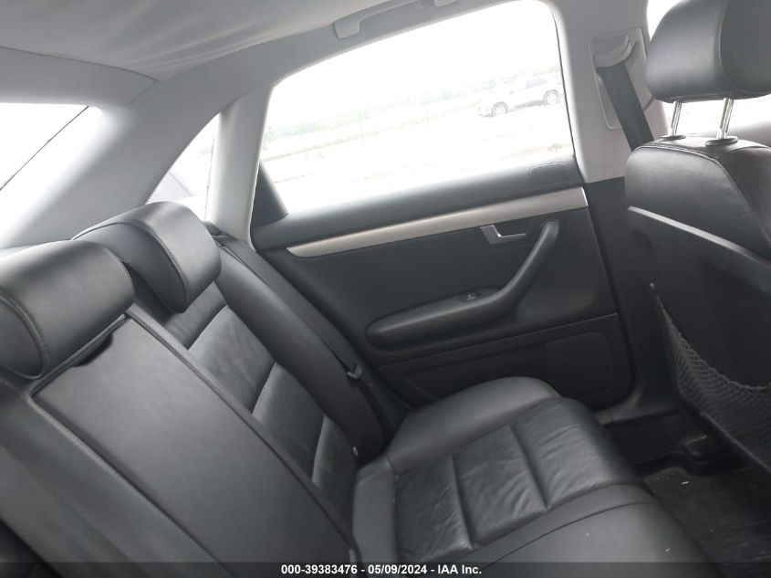 2006 Audi A4 2.0T VIN: WAUDF78E46A202929 Lot: 39383476