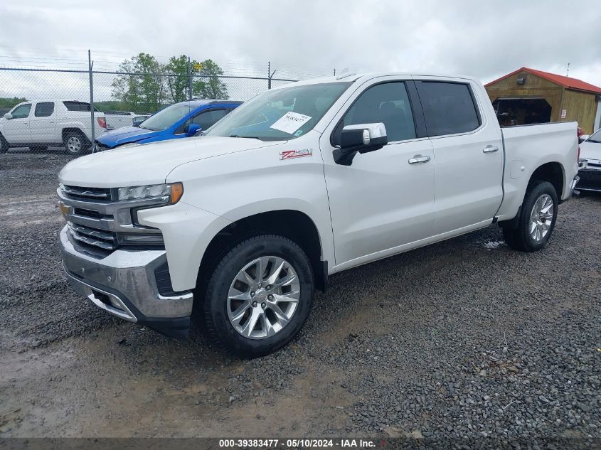 2020 Chevrolet Silverado 1500 4Wd Short Bed Ltz VIN: 3GCUYGED3LG424965 Lot: 39383477