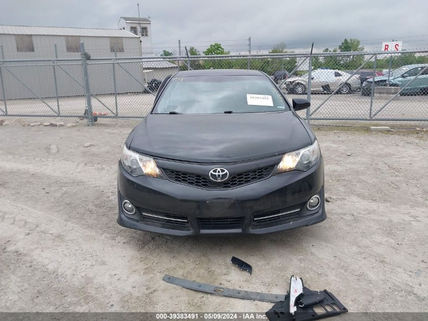 2012 Toyota Camry Se VIN: 4T1BF1FK6CU113692 Lot: 39383491
