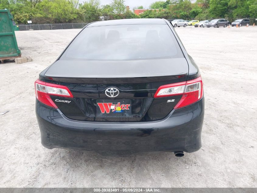 2012 Toyota Camry Se VIN: 4T1BF1FK6CU113692 Lot: 39383491