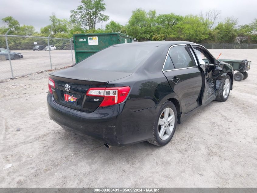 2012 Toyota Camry Se VIN: 4T1BF1FK6CU113692 Lot: 39383491