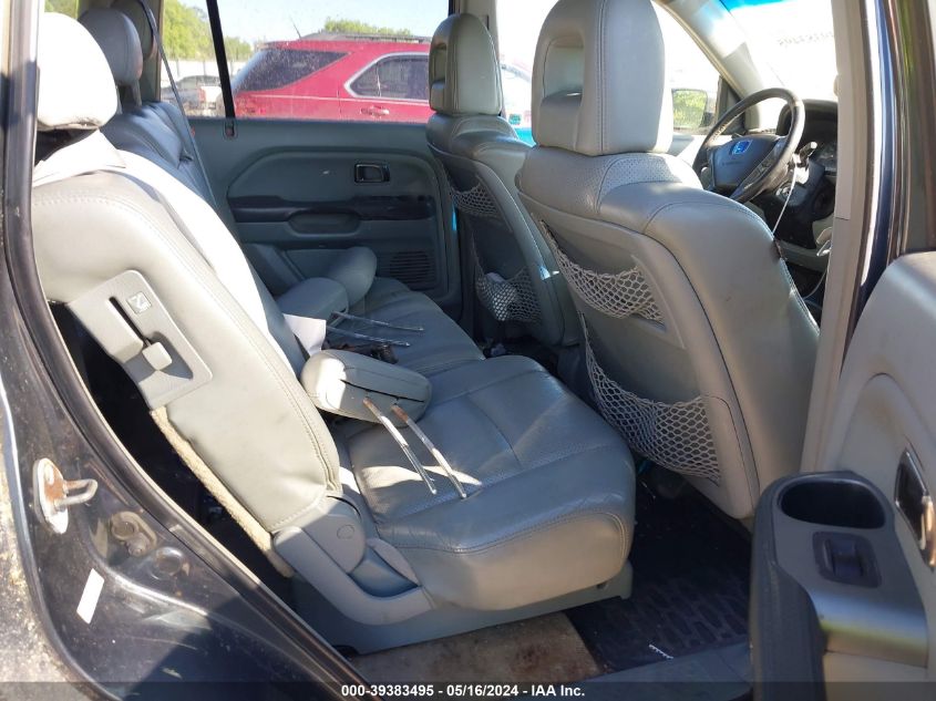 2005 Honda Pilot Ex-L VIN: 5FNYF18685B013071 Lot: 39383495