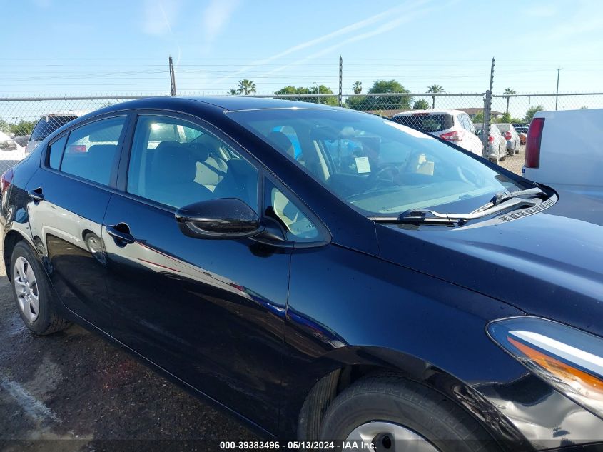 2018 Kia Forte Lx VIN: 3KPFK4A78JE270870 Lot: 39383496