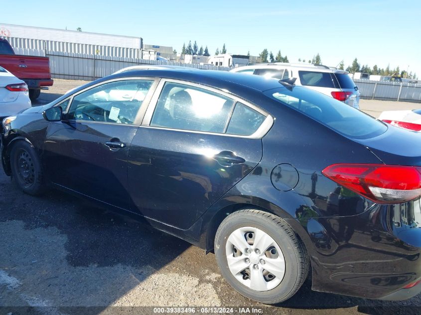 2018 Kia Forte Lx VIN: 3KPFK4A78JE270870 Lot: 39383496