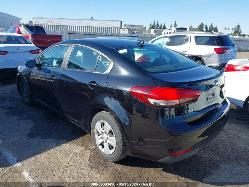 2018 Kia Forte Lx VIN: 3KPFK4A78JE270870 Lot: 39383496