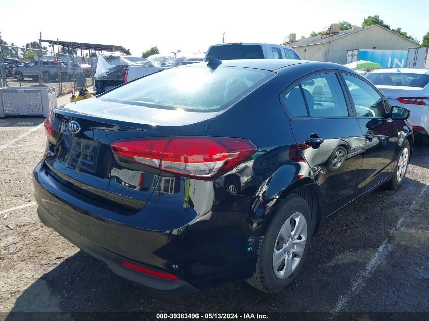 2018 Kia Forte Lx VIN: 3KPFK4A78JE270870 Lot: 39383496