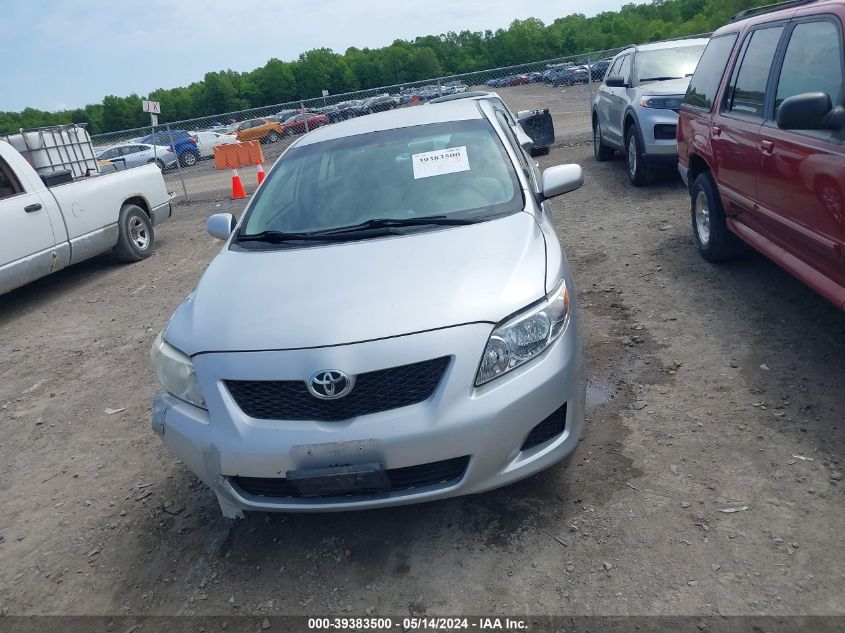 2010 Toyota Corolla Le VIN: 1NXBU4EE5AZ348536 Lot: 39383500