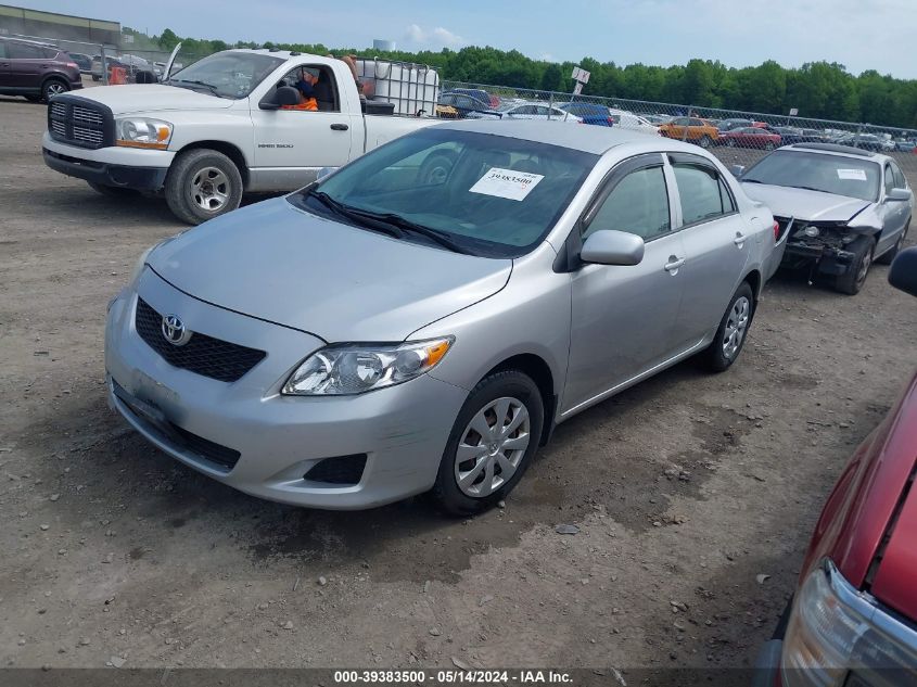 2010 Toyota Corolla Le VIN: 1NXBU4EE5AZ348536 Lot: 39383500