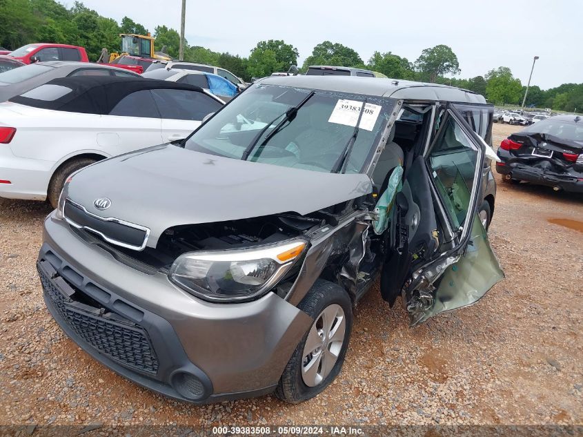 2015 Kia Soul VIN: KNDJN2A26F7207798 Lot: 39383508