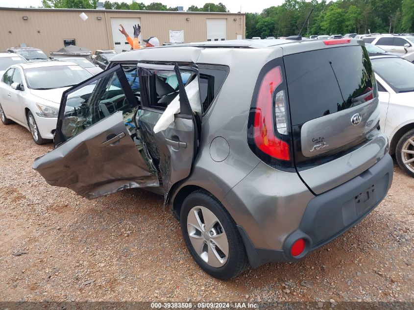 2015 Kia Soul VIN: KNDJN2A26F7207798 Lot: 39383508