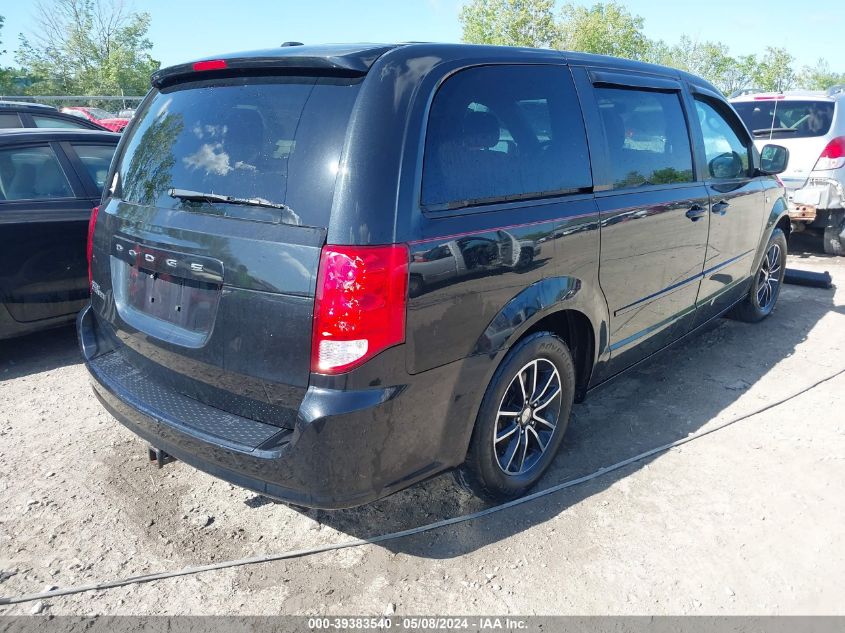 2014 Dodge Grand Caravan Se 30Th Anniversary VIN: 2C4RDGBG7ER372690 Lot: 39383540