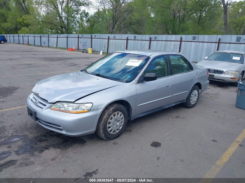 2001 Honda Accord Value Package VIN: 1HGCF86601A109917 Lot: 39383547