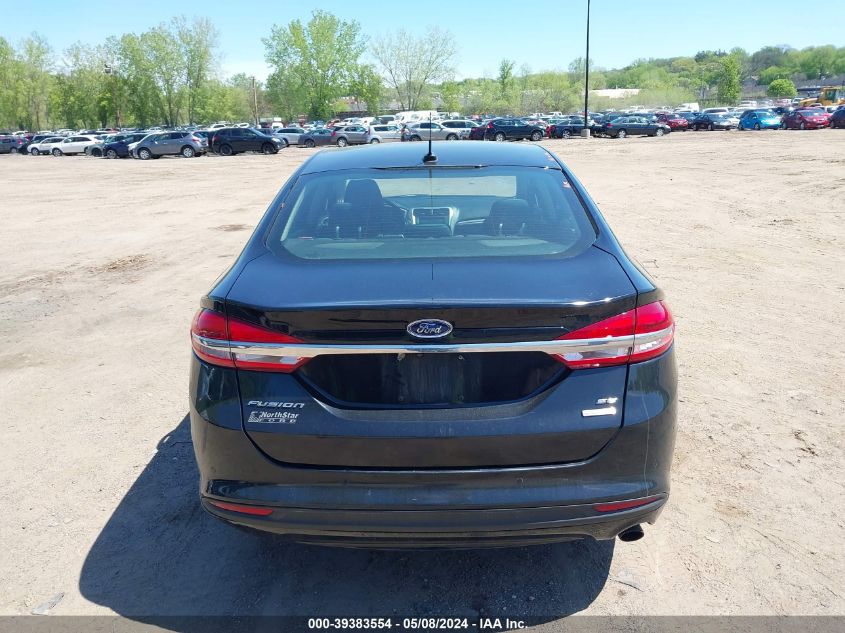 2018 Ford Fusion Se VIN: 3FA6P0HD0JR253114 Lot: 39383554