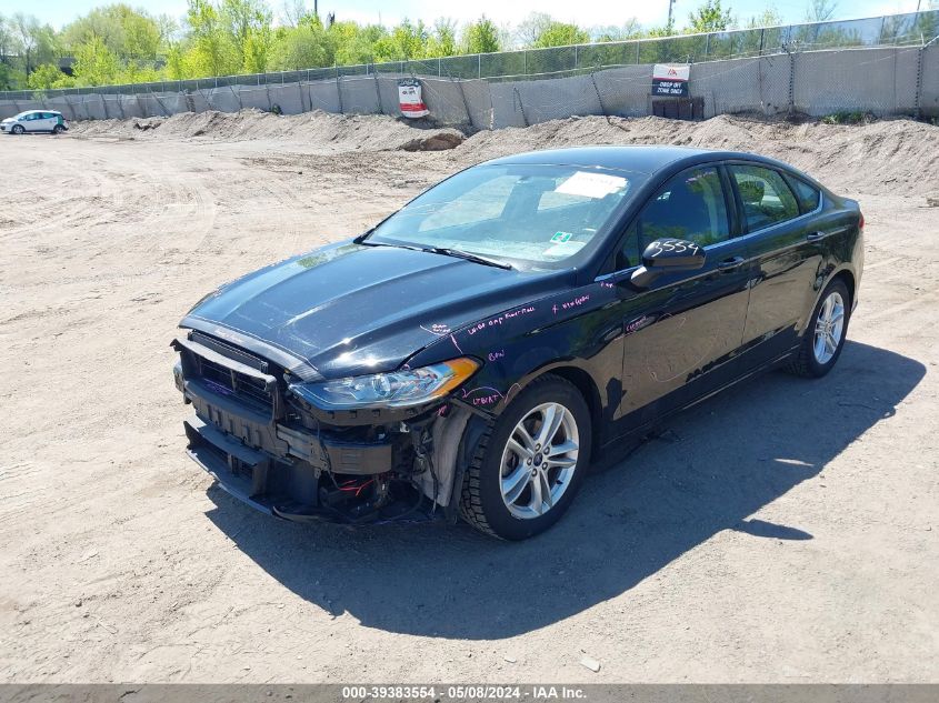 2018 Ford Fusion Se VIN: 3FA6P0HD0JR253114 Lot: 39383554