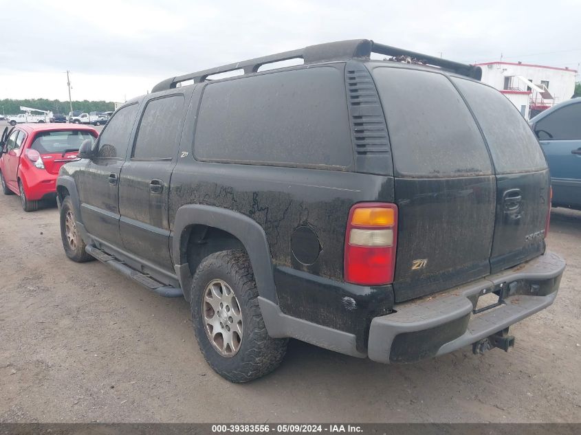 2002 Chevrolet Suburban 1500 Z71 VIN: 3GNFK16Z32G319317 Lot: 39383556