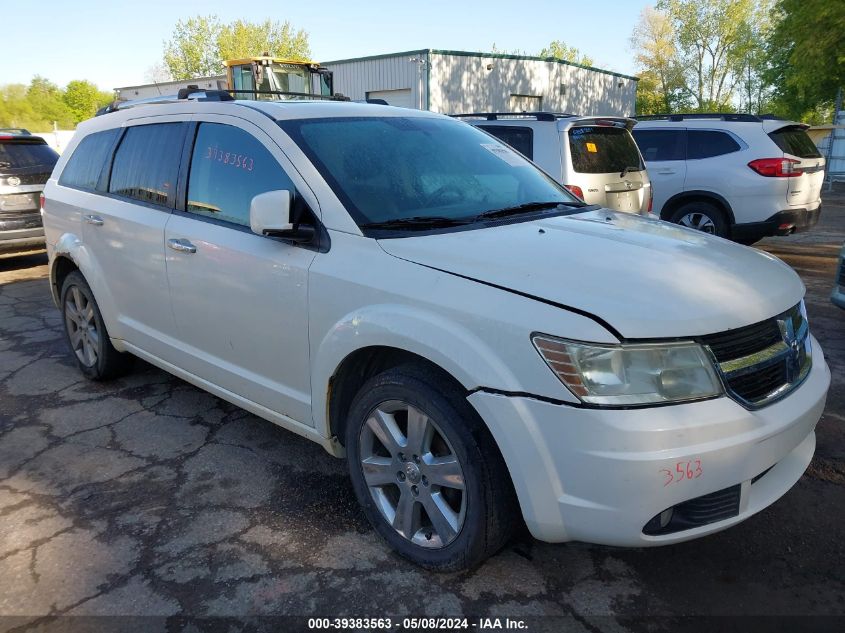 2010 Dodge Journey R/T VIN: 3D4PH6FV8AT214996 Lot: 39383563