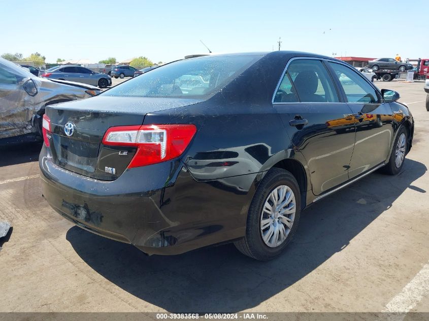 2014 Toyota Camry Hybrid Le VIN: 4T1BD1FK5EU138611 Lot: 39383568