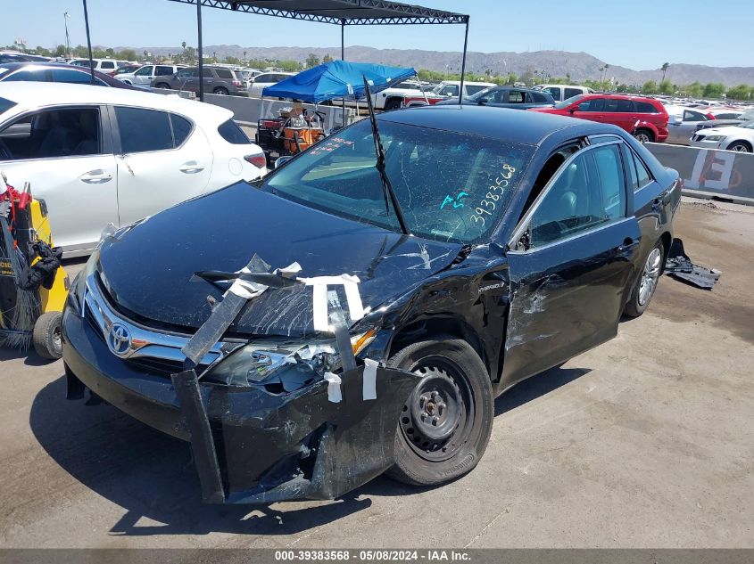 2014 Toyota Camry Hybrid Le VIN: 4T1BD1FK5EU138611 Lot: 39383568