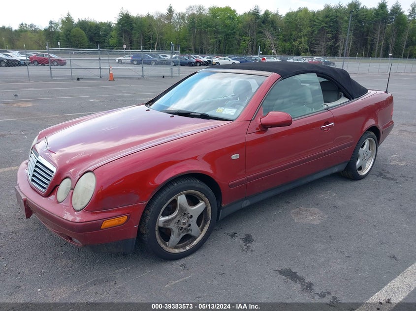 1999 Mercedes-Benz Clk 320 VIN: WDBLK65G9XT002501 Lot: 39383573