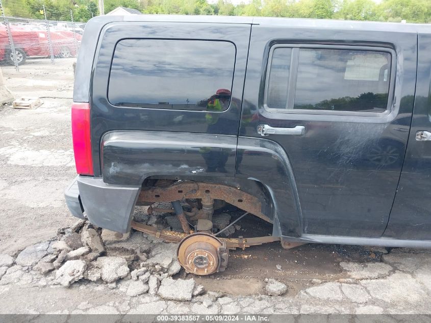 2006 Hummer H3 Suv VIN: 5GTDN136468104941 Lot: 39383587