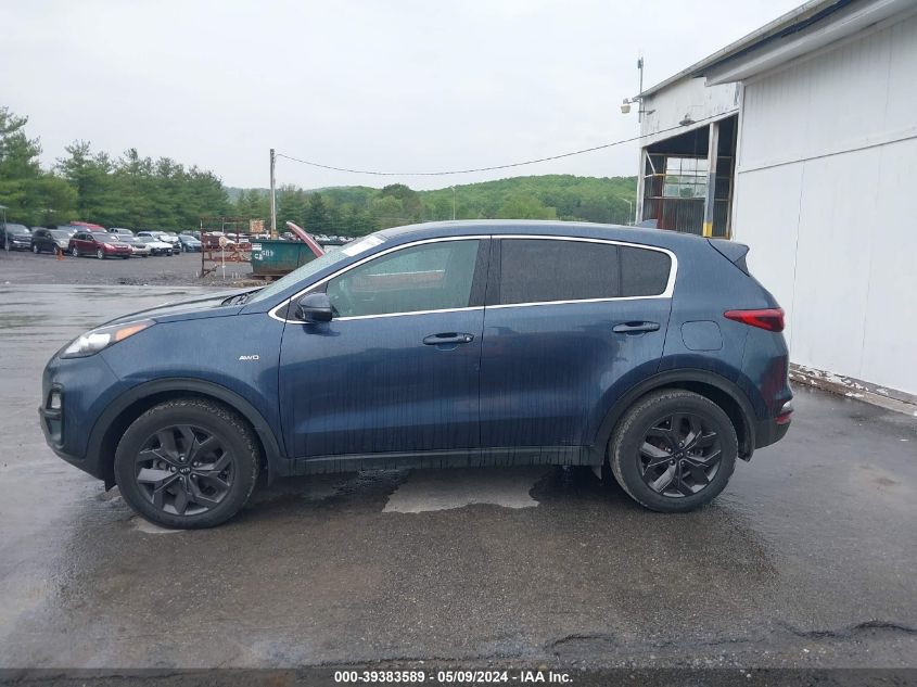 2022 Kia Sportage Lx VIN: KNDPMCAC7N7028308 Lot: 39383589