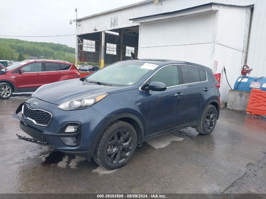 2022 Kia Sportage Lx VIN: KNDPMCAC7N7028308 Lot: 39383589