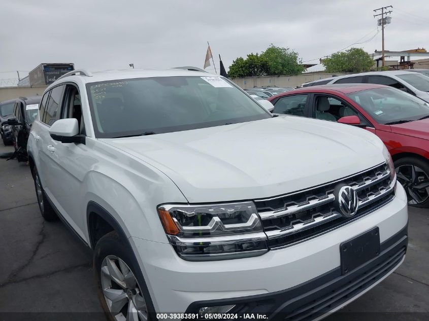 2018 Volkswagen Atlas 3.6L V6 Se VIN: 1V2CR2CA8JC551312 Lot: 39383591