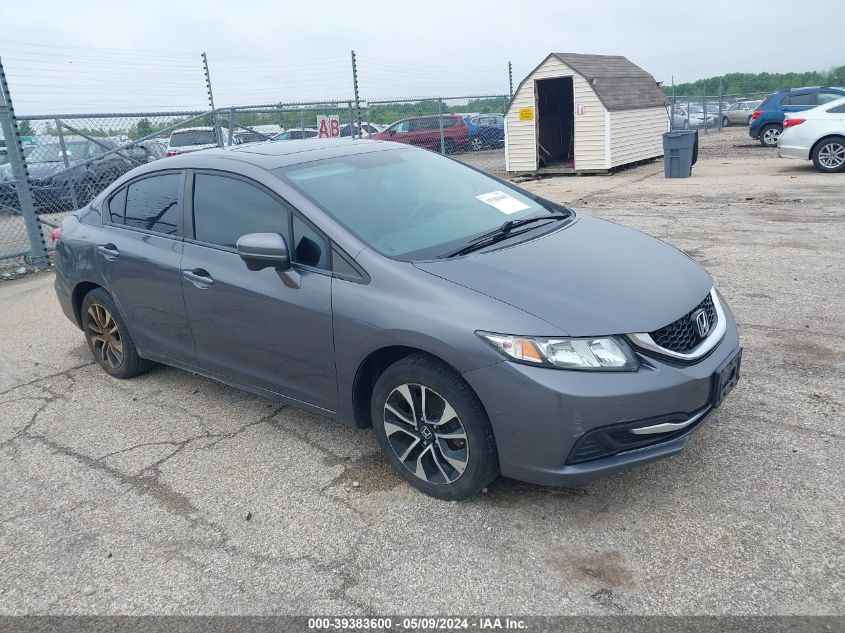 2014 Honda Civic Ex VIN: 19XFB2F84EE231723 Lot: 39383600