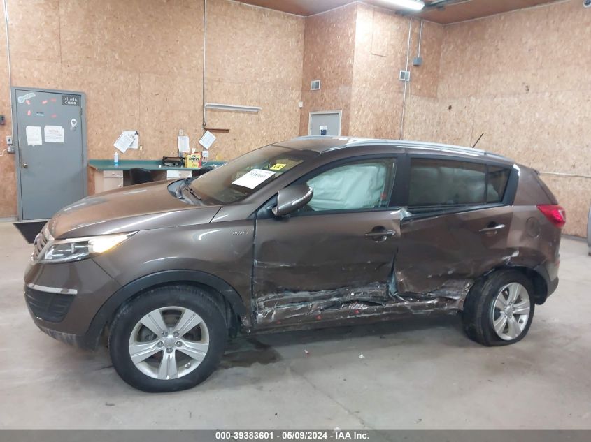 2013 Kia Sportage Lx VIN: KNDPBCA25D7502073 Lot: 39383601