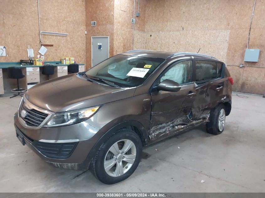 2013 Kia Sportage Lx VIN: KNDPBCA25D7502073 Lot: 39383601