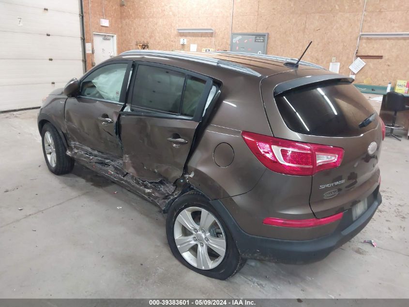 2013 Kia Sportage Lx VIN: KNDPBCA25D7502073 Lot: 39383601