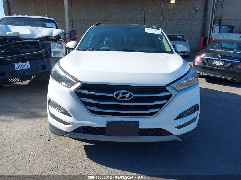 2018 Hyundai Tucson Value VIN: KM8J33A22JU794583 Lot: 39383612