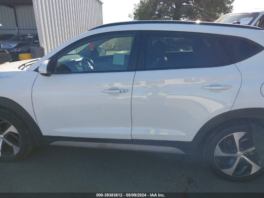 2018 Hyundai Tucson Value VIN: KM8J33A22JU794583 Lot: 39383612