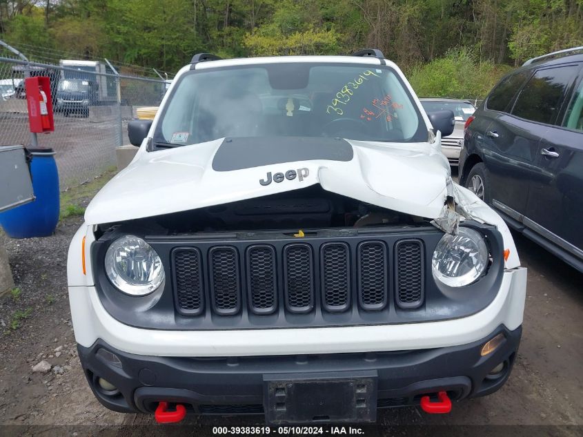 2016 Jeep Renegade Trailhawk VIN: ZACCJBCTXGPD98849 Lot: 39383619