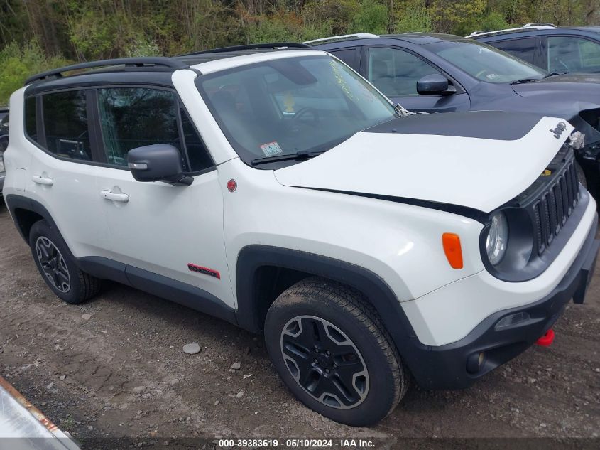 2016 Jeep Renegade Trailhawk VIN: ZACCJBCTXGPD98849 Lot: 39383619