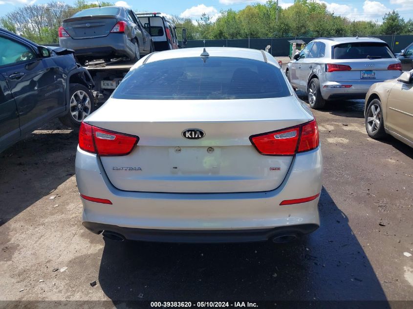 2015 Kia Optima Lx VIN: 5XXGM4A76FG465170 Lot: 39383620