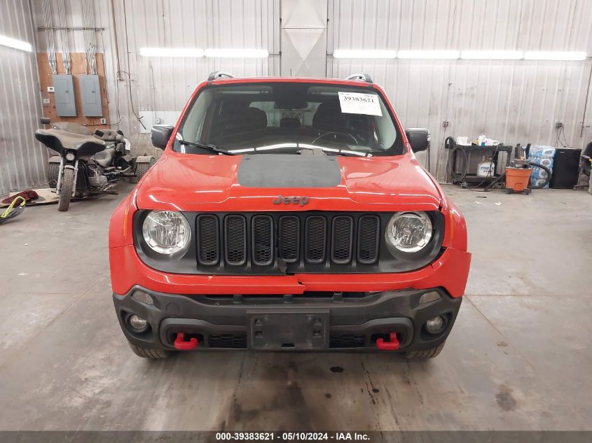 2016 Jeep Renegade Trailhawk VIN: ZACCJBCT5GPD17899 Lot: 39383621