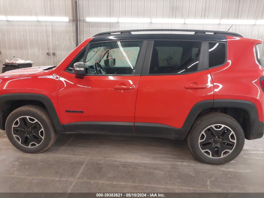 2016 Jeep Renegade Trailhawk VIN: ZACCJBCT5GPD17899 Lot: 39383621