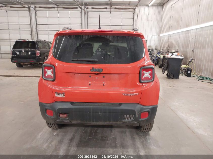 2016 Jeep Renegade Trailhawk VIN: ZACCJBCT5GPD17899 Lot: 39383621