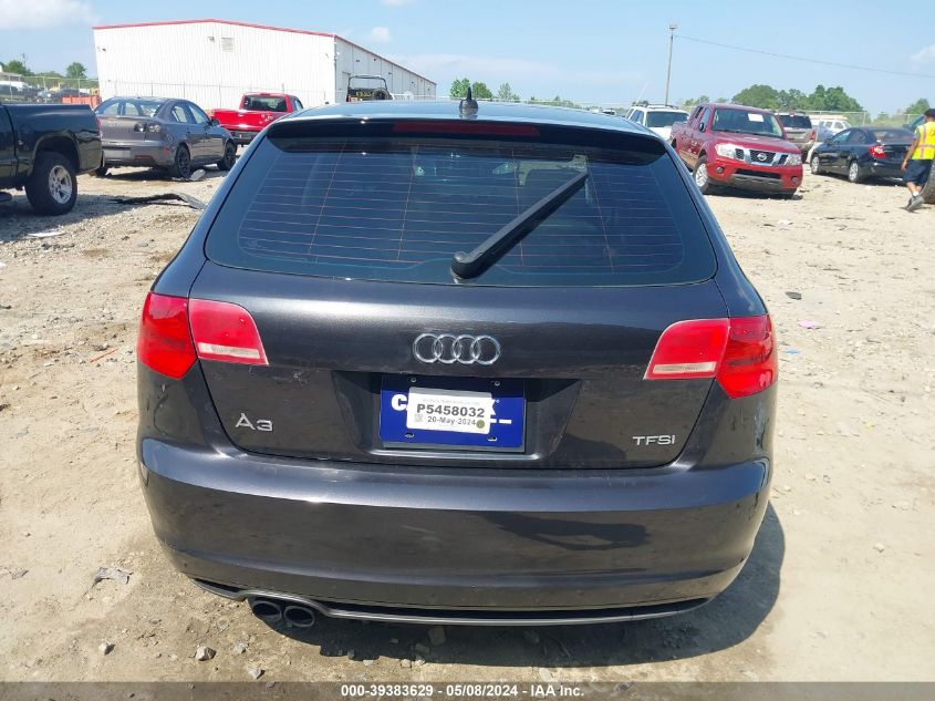 2011 Audi A3 2.0T Premium VIN: WAUBFAFM8BA029621 Lot: 39383629