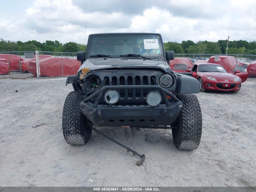 2012 Jeep Wrangler Unlimited Sport VIN: 1C4BJWDG7CL166518 Lot: 39383641