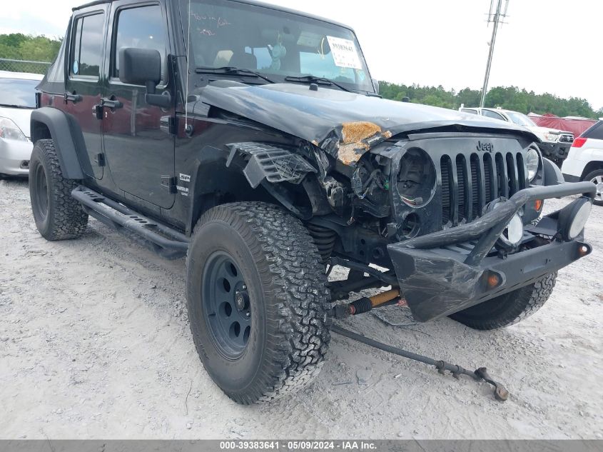 2012 Jeep Wrangler Unlimited Sport VIN: 1C4BJWDG7CL166518 Lot: 39383641