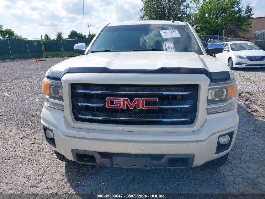 2014 GMC Sierra 1500 Sle VIN: 3GTU2UEC3EG148572 Lot: 39383647