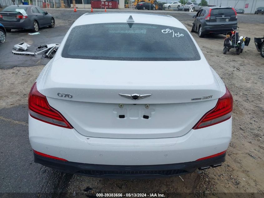 2019 Genesis G70 Elite VIN: KMTG34LA2KUO40210 Lot: 39464204