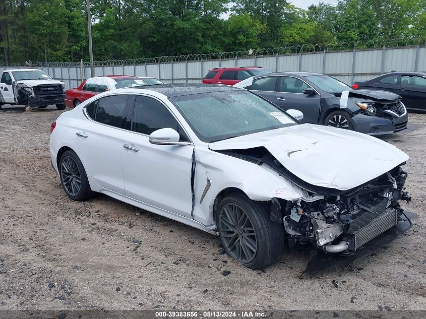 2019 Genesis G70 Elite VIN: KMTG34LA2KUO40210 Lot: 39464204