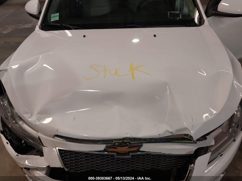 2012 Chevrolet Cruze Lt VIN: 1G1PE5SC4C7109621 Lot: 39383667