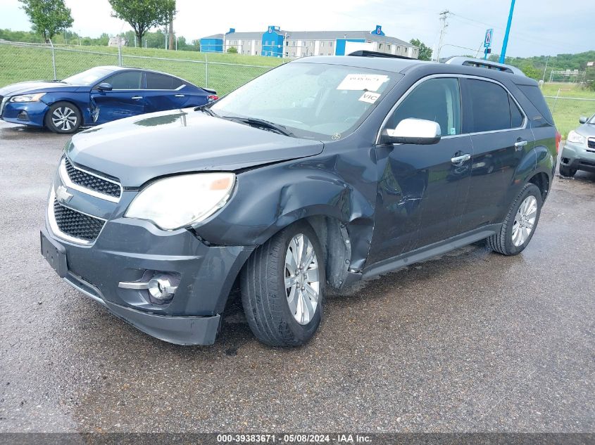 2011 Chevrolet Equinox 2Lt VIN: 2GNALPEC1B1252989 Lot: 39383671