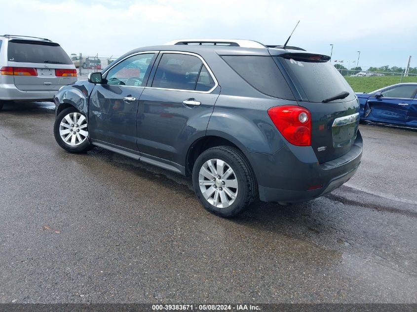 2011 Chevrolet Equinox 2Lt VIN: 2GNALPEC1B1252989 Lot: 39383671