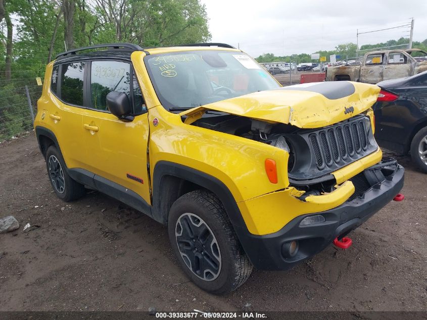 2017 Jeep Renegade Trailhawk 4X4 VIN: ZACCJBCB5HPF55146 Lot: 39383677